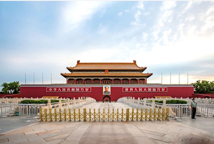 DU LỊCH BẮC KINH - THƯỢNG HẢI - HÀNG CHÂU - TÔ CHÂU quảng trường thiên an môn