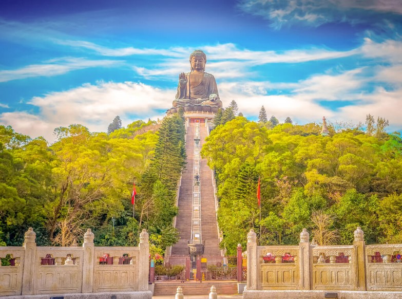 TOUR ĐÀI LOAN HONGKONG - CHƯƠNG TRÌNH ĐẶC BIỆT BAY CX nhĩ sơn đại phật hongkong